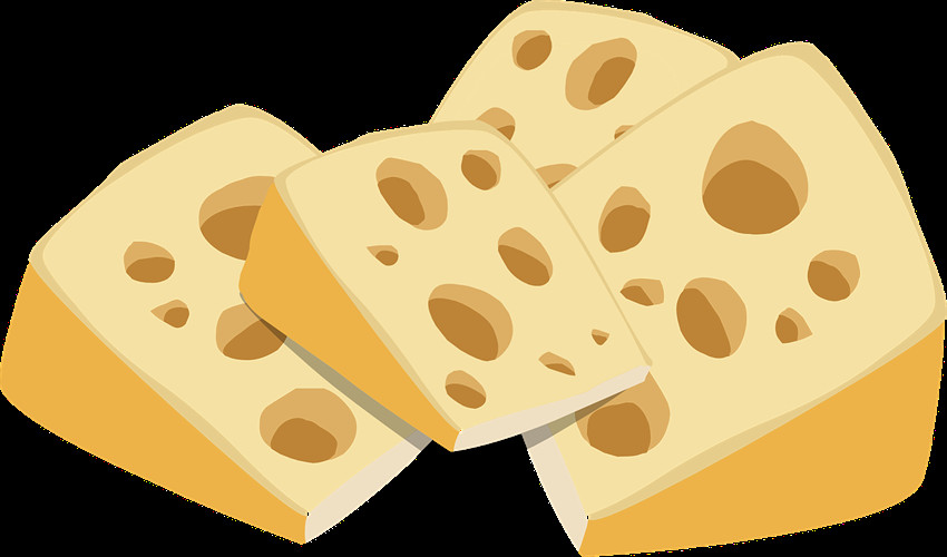 photo of swiss cheese