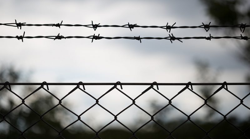Photo of barbed wire