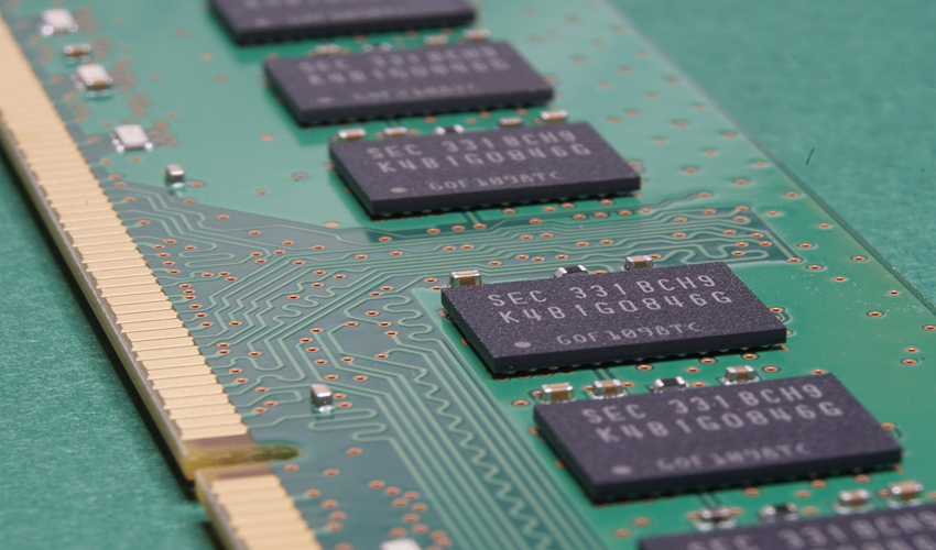Photo of some memory chips