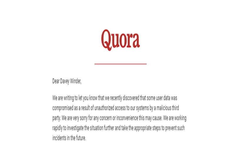 Quora Hacked: What Happened, What Data Has Been Compromised And What Do 100 Million Users Need To Do Next?