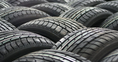 Lots of old tyres