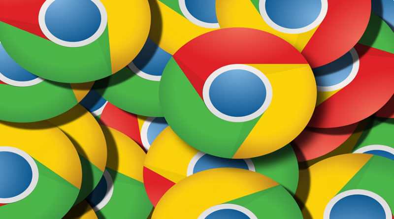 Lots of Google Chrome logos