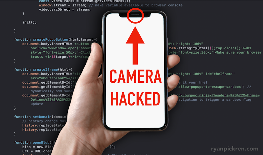 iPhone Camera Hijacked Using Three Zero-Days: Apple Pays Hacker $75,000