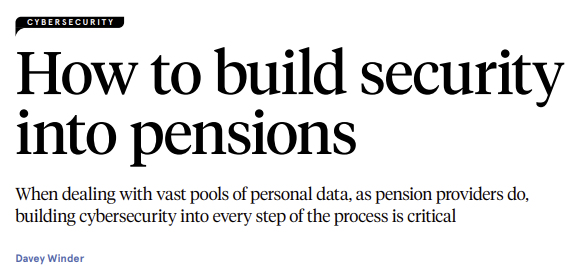 How to build security into pensions